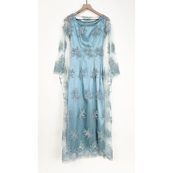 Vintage Handmade Maxi Dress Whimsigoth Medieval Princess Regency Costume Party - Picture 5 of 5